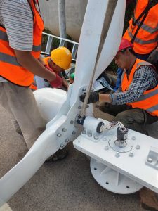 Instalacja turbiny 15 kW